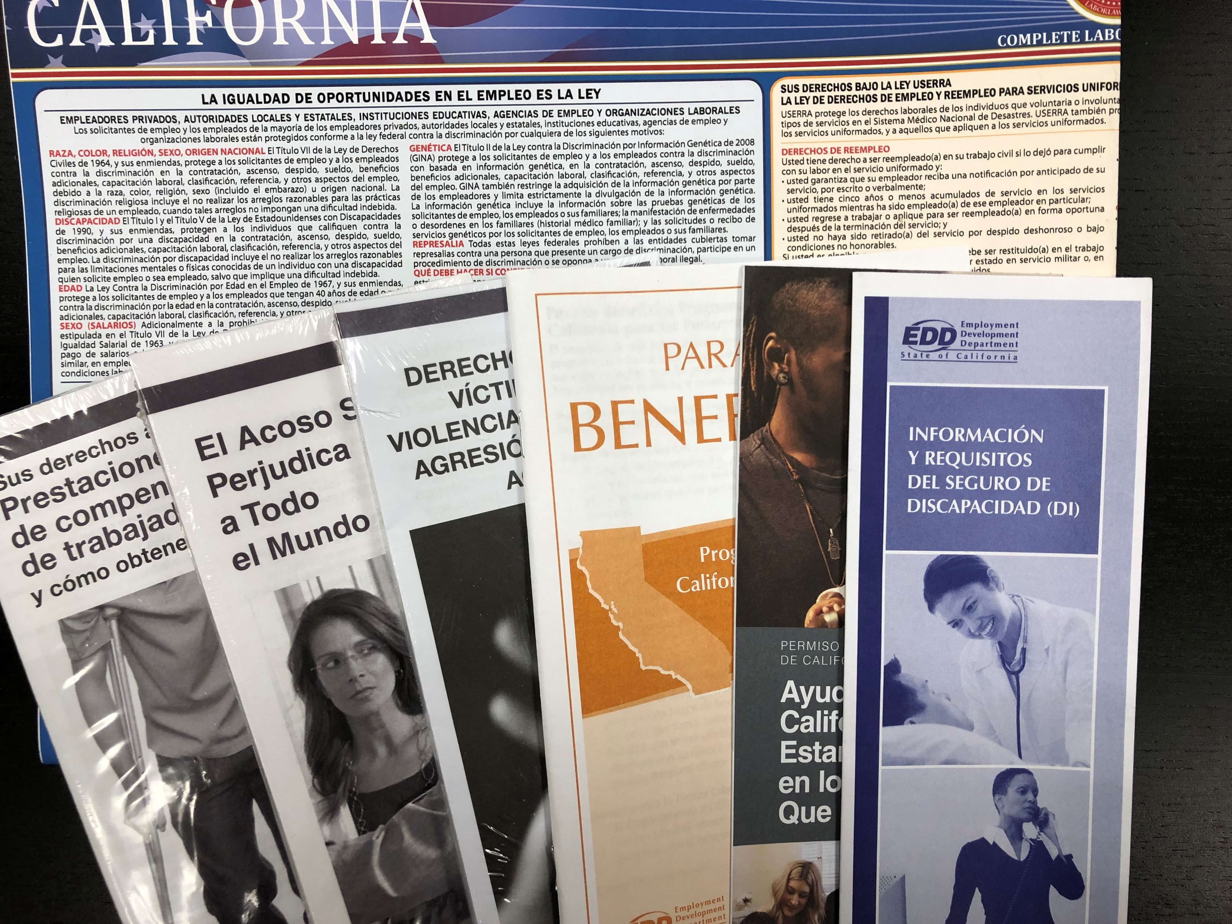 2022 Required Notices Kit–Spanish Language, Non-Laminated Poster